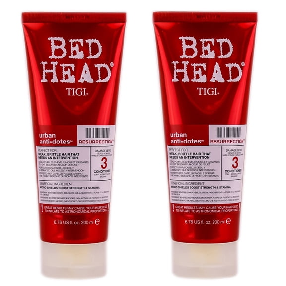 TIGI Bed Head Urban Antidotes Resurrection Conditioner, 6.76oz (Pack of 2)