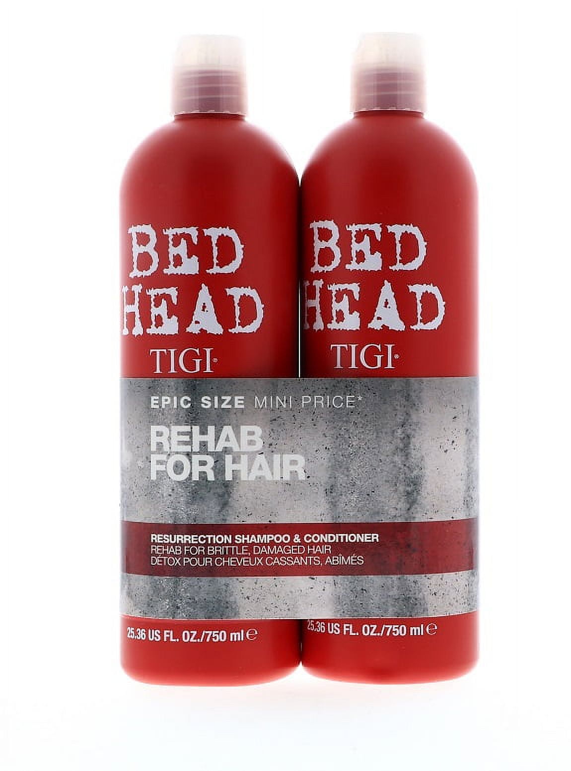 TIGI Bed Head Urban Antidotes Resurrection Moisturizing Nourishing Daily  Shampoo & Conditioner, Full Size Set, 2 Piece