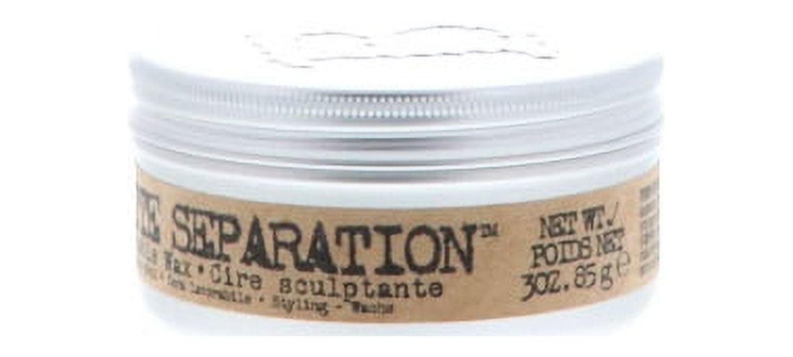 TIGI Bed Head Matte Separation Workable Wax 3 oz for Men, Strong Firm Hold