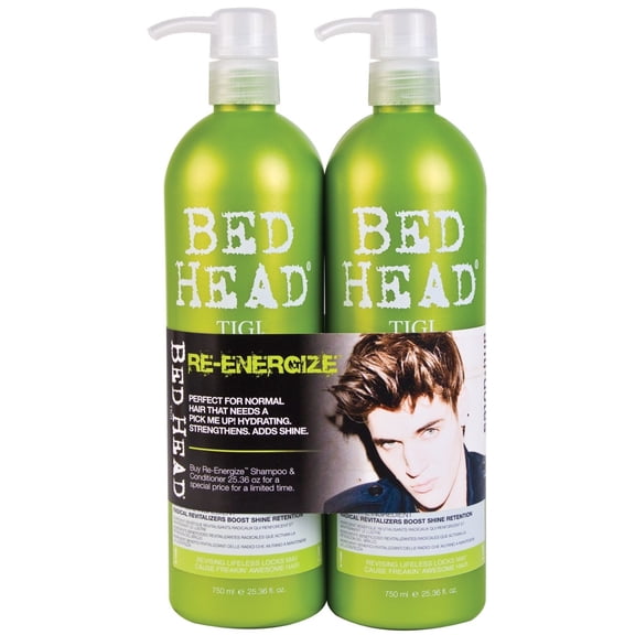 TIGI - BedHead Urban anti+dotes Level 1 - Re-Energize Shampoo & Conditioner Tween Duo 2x 750ml by TIGI