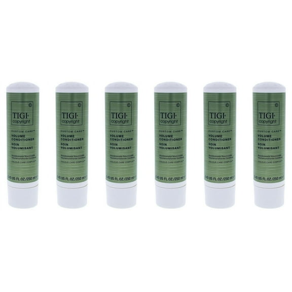 TIGI COPYRIGHT Volume CONDITIONER Shine COLOUR CARE Limp Dull Hair 8.45 OZ 6 PK