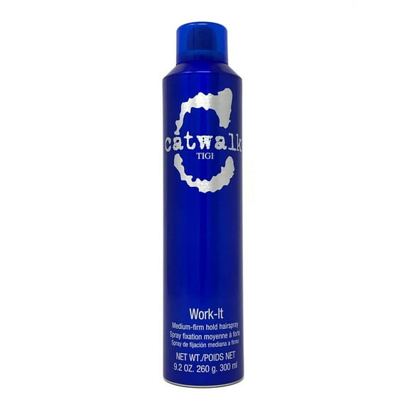 TIGI Catwalk Work-It Medium Firm Hold Hairspray 8 oz
