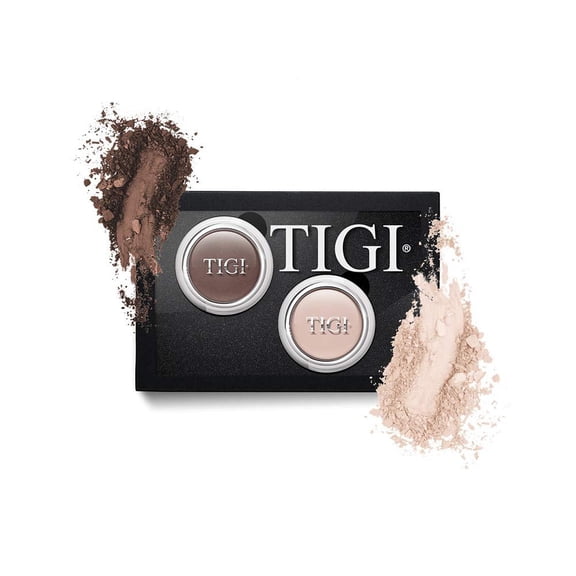 TIGI Cosmetics Chocolate and Vanilla HIGH DEFINITION EYE SHADOW .13oz each