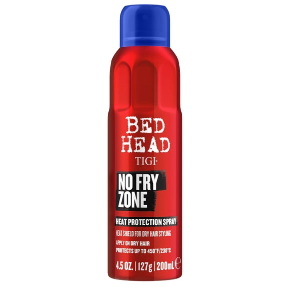 Bed Head by TIGI No Fry Zone Heat Protectant Spray, Heat Protection up to 450F, 4.5 oz
