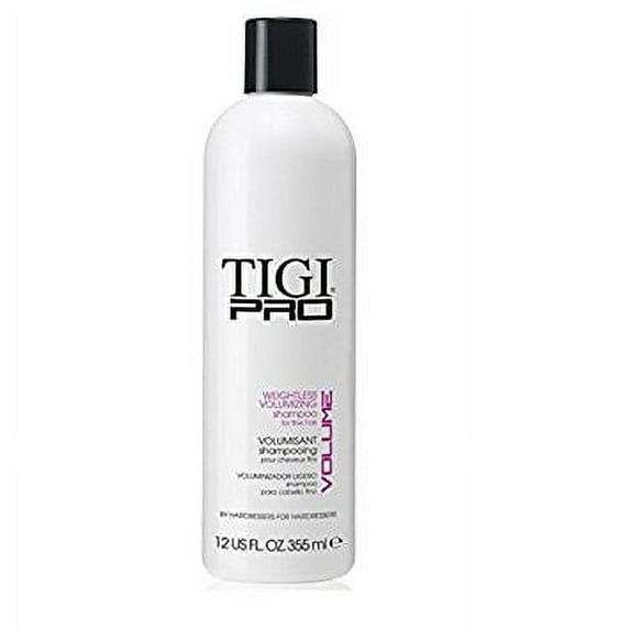 TIGI Pro Weightless Volumizing Shampoo, 12 Fluid Ounce