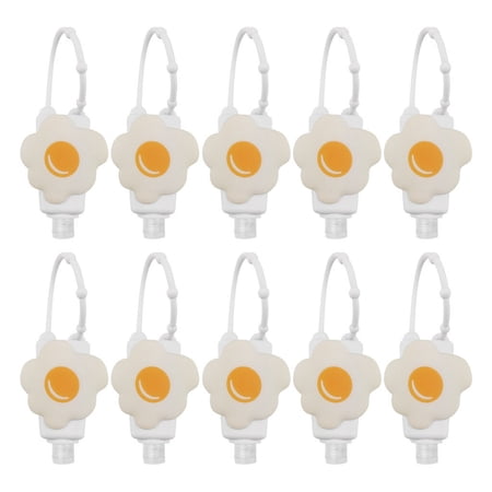 TIHLMK 10pcs Hand Sanitizer Dispensing Portable Hang Dispenser 30ML