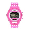 thumbnail image 1 of TIHLMK 22mm Sport Silicone Digital Wristwatch, Waterproof & LED, Pink, 1 of 2
