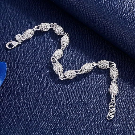 TIHLMK Bracelets for Women Women's Jewelry Bracelet Gift Unique Empty Chain Charm Wrist Bracelet Buckle Suitable for and Women's Jewelry Gifts