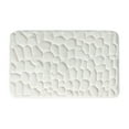 thumbnail image 1 of TIHLMK Cobblestone- Embossed Bathroom Bath Mat Non-slip Carpets In Wash Basin Bathtub Side Floor Rug Shower Room Doormat Memory Foam Pad, 1 of 1