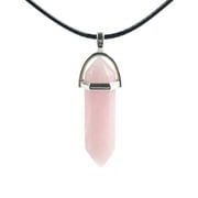 TIHLMK Deals Clearance Crystal Necklace for Women Ladies Gift Necklace Girl Crystal Necklace Hexagon Stainless Steel Pendant Chain Necklace