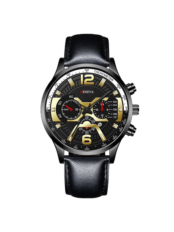 Mens Watch Imitation Mechanical Watch Quartz Watch Men's Watch Chronograph Watch Mens Gift Valentine's Day Gift