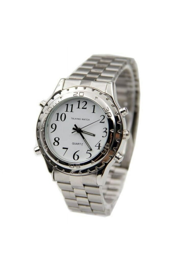 Mens Watches English Talking Clock for Blind Or Visually Impaired Watch Yourself