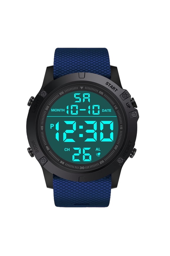 Mens Watches Fashion Men's Military Sports Watch Luxury Led Digital Water Resistant Watch