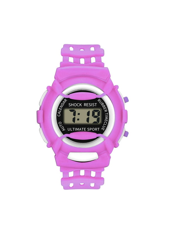 TIHLMK Deals Clearance Watch for Kids Children Girls Analog Digital Sport Led Electronic Waterproof Wrist Watch