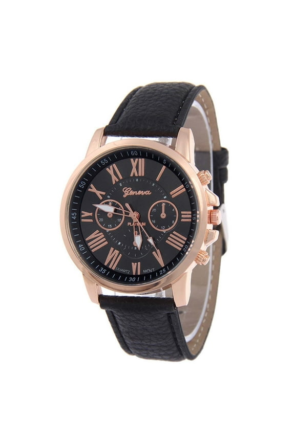Women's Sport Watch Women Men Lady Teen PU Leather Band Watches Dial Analog Quartz Wristwatches