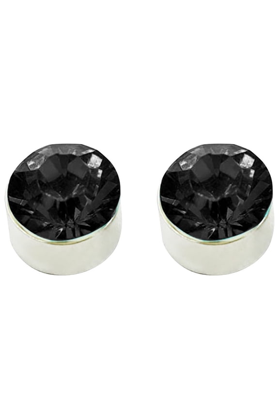Earring for Women Zircon Water Drill Magnet Ear Stud Flash Drill Without Hole Earrings