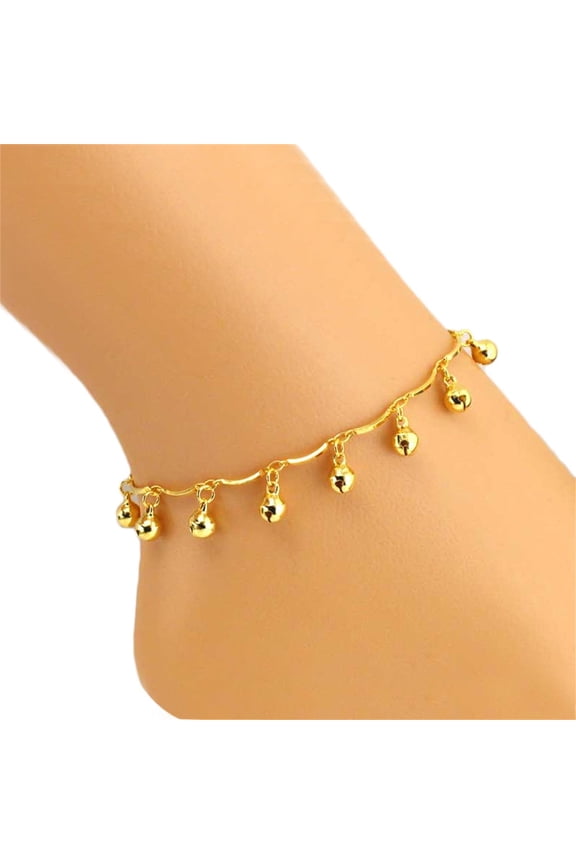 Fashion Anklets for Women Bells Women Ankle Bracelet Barefoot Beach Foot Jewelry