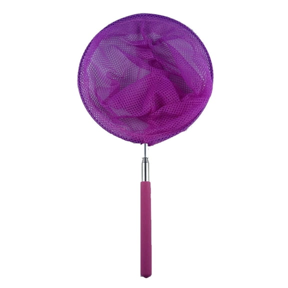TIHLMK Kids Extendable Fishing Butterfly Insect Net Telescopic Handle Toy Fishing Net 20cm