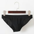 thumbnail image 1 of TIHLMK Men's Underwear Under $10 Men's Pure Color One Piece Ice Silk Seamles Underwear Fashionable Underwear, 1 of 3