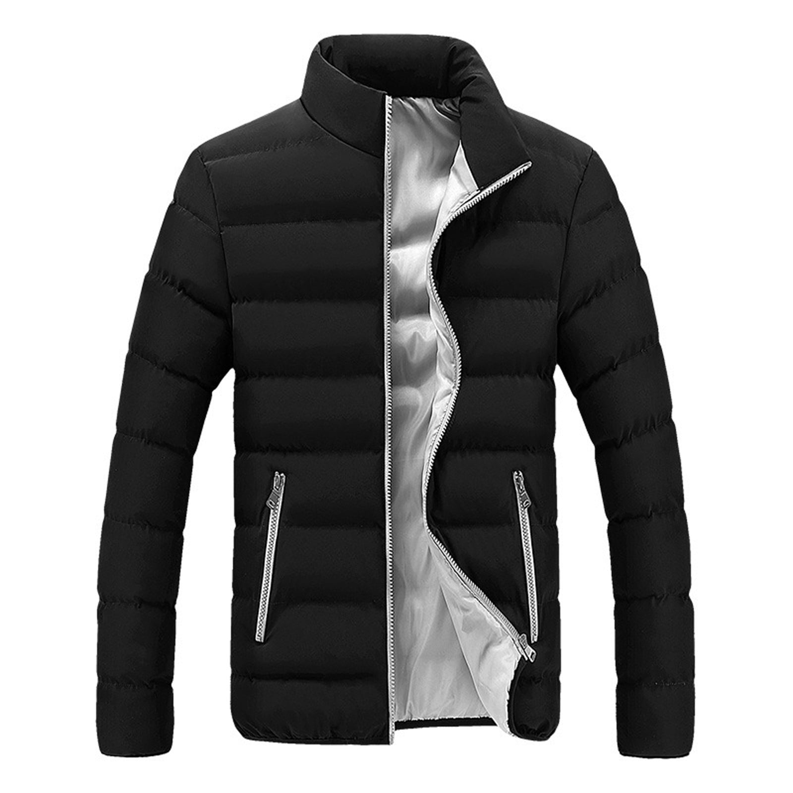 TIHLMK Down Jacket Deals Clearance Men's Winter Warm Slim Fit Packable ...