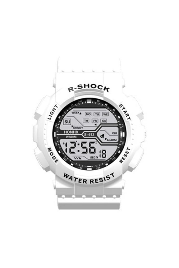 Mens Watches Honhx A Variety Of Styles Of Cool Sports Electronic Watches with Four Buttons