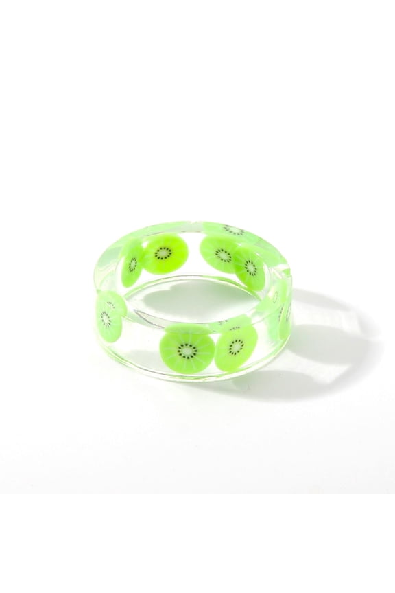 Promise Rings for Her Cute Acrylic Resin Rings Colorful Summer Knuckle Transparent Rings