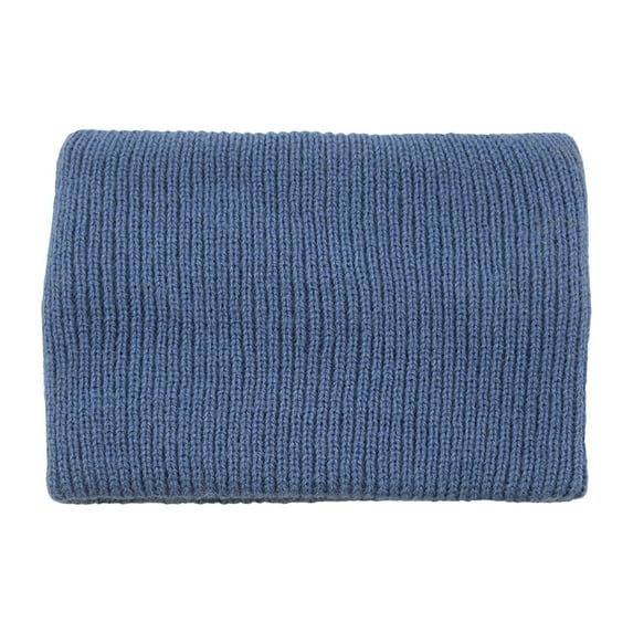 TIHLMK Pure Color Double-layer Knitted Headband Woolen Headband Wash Headgear Yoga Hair Accessories Wide Sports Headband