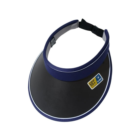 TIHLMK Pure Color Sun-shading Sunscreen Empty Top Hat Outdoor Big Eaves Sun Hat