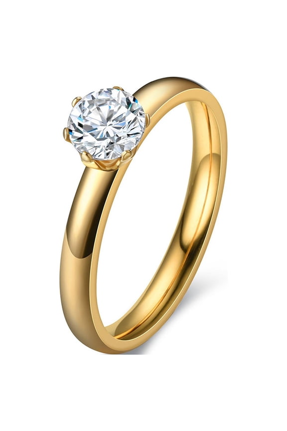 Ring for Women Adjustable Size Women's Ring Bridal Zircon Elegant Engagement Wedding Rings Jewelry Gift for Women Valentine's Day Gift