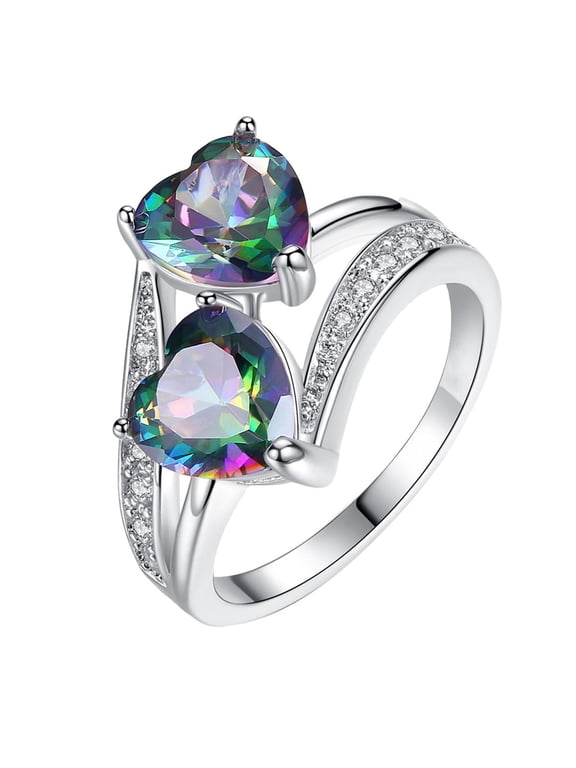 Ring for Women Ladies Fashion Geometric Abstract Ring Fashion Creative Ring Jewelry