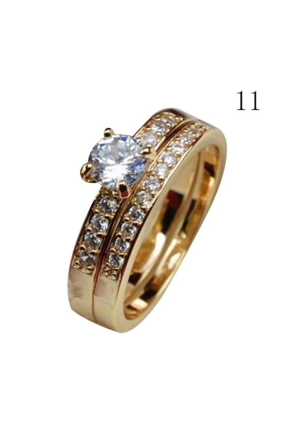 Rings for Men's Women's Betrothal Engagemen Rings Jewelery Geometric Type Ring