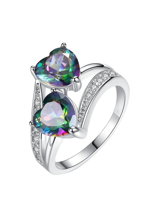 Womens Ring Ladies Fashion Geometric Abstract Ring Fashion Creative Ring Jewelry