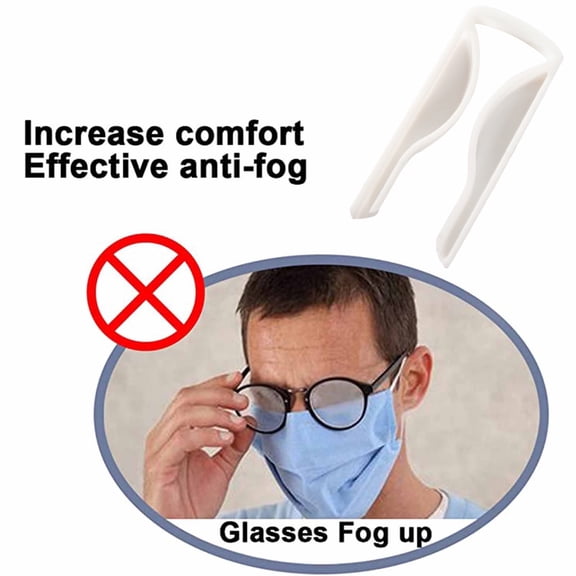 TIHLMK Silicone Nose BridgeIncreases Breathing Space To Help Breathe Smoothly 5PCS