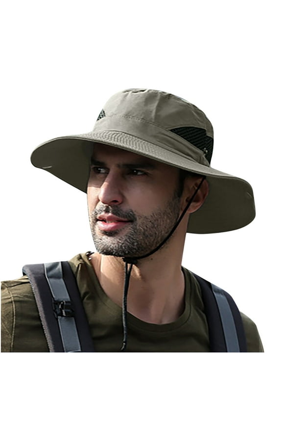 Wide Brim Sun Hat for Men Women Sun Hat UV Protection Hat for Fishing Hiking Beach Garden Quick Dry Mens Sun Hat Outdoor Hat