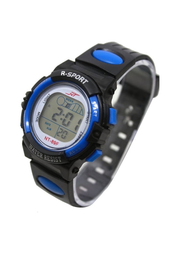Watch for Youngster Led Light Wrist Watch Alarm Date Digital Multifunction Sport
