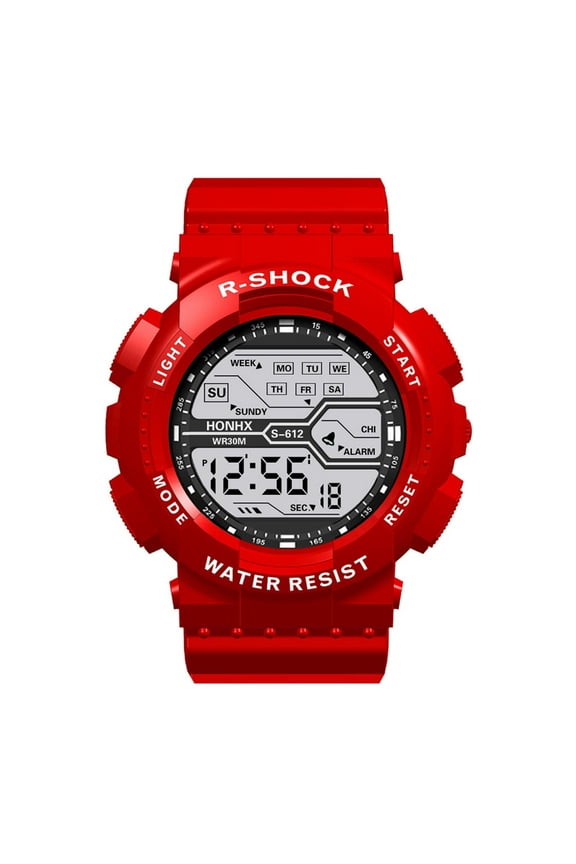 Watches for Men Honhx A Variety Of Styles Of Cool Sports Electronic Watches with Four Buttons