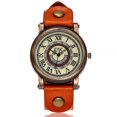 thumbnail image 1 of TIHLMK Watches for Women Casual Quartz Leather Band V Strap Watch Analog Wrist Watch, 1 of 3