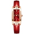 thumbnail image 1 of TIHLMK Watches for Women Fashion Watch Clock Leather Strap Casual Dress Wrist Crystal, 1 of 1