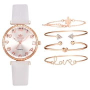 TIHLMK Watches for Women Style Fashion Womens Watch Luxury Leather Band Analog Quartz Wristwatch Ladies