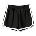 thumbnail image 1 of TIHLMK Women's Pant Short Women's Fashion Solid Color Casual Wide Leg Ruffle Loose High Waist Shorts Pants Gift for Women, 1 of 4