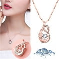thumbnail image 1 of TIHLMK Womens Necklaces Luxury Creative Smart Swan Dance Necklace Sports Necklace Valentine'S Day Gift, 1 of 2