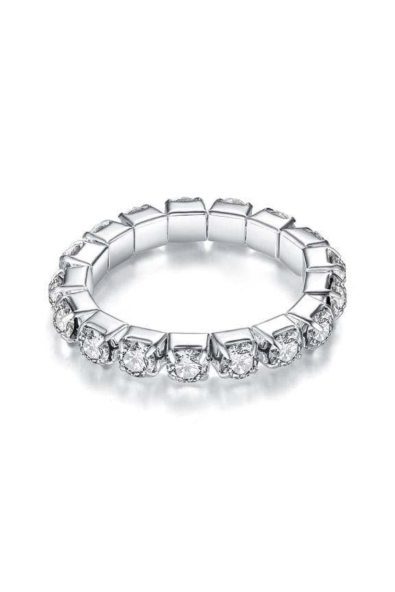 Womens Ring Multi-finger Elastic Ring Ring Mixed with Automatic Adjustment Elastic Ring