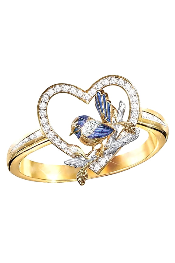 Womens Ring Vintage Women Mid Ring Set Flower Crown Hollow Out Joint Knuckle Nail Ring