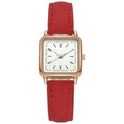 TIHLMK Womens Watch Fashion Cross-Border Temperament Luminous Ladies Square Watch