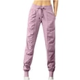thumbnail image 1 of TIHLMK Yoga Pants for Women Women's High Waistband Loose Running Quick Drying Casual Leggings Trousers Gift for Women, 1 of 5
