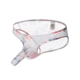 thumbnail image 1 of TIHLMK Men's Underwear Lightweight Sheer Shorts Hot Lip Print Underpants, 1 of 4