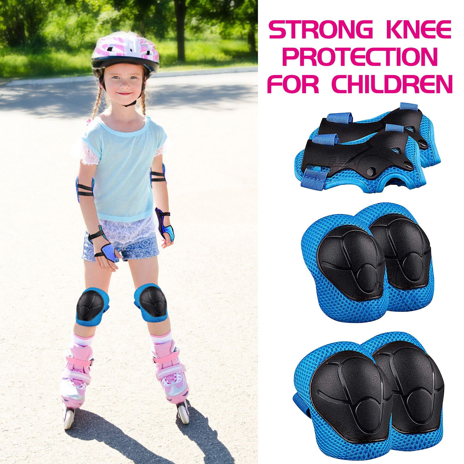 TIIFSWHS Child protection cushion cover, knee pads, elbow pads, wrist