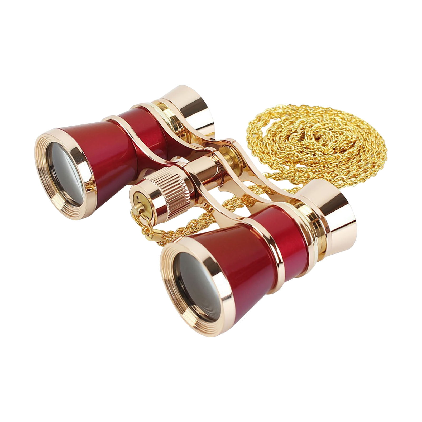 TIIFSWHS Opera Glasses 3X25 Concerts Glasses with Necklace Retro