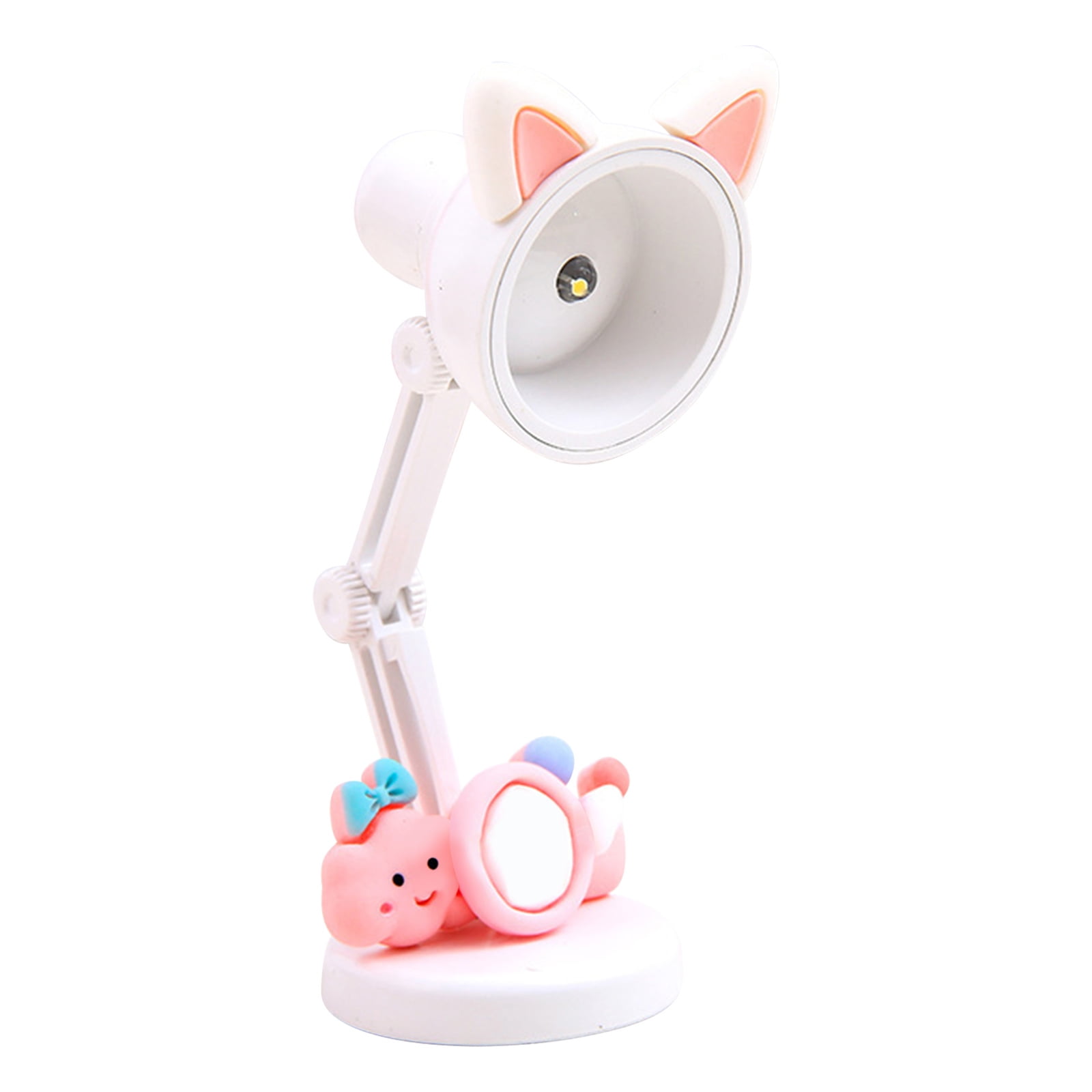 TIIFSWHS Portable LED Mini Table Lamp Foldable Night Reading Book Lamp