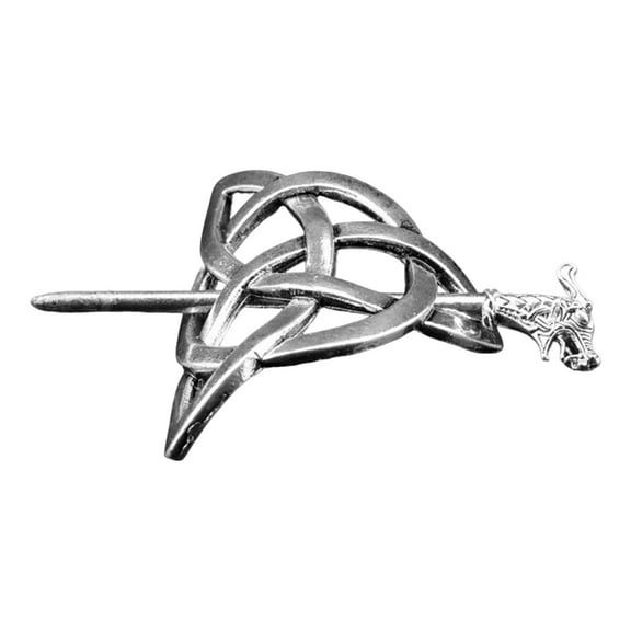 TIIFSWHS Retro Silver Hair Clips Vintage Metal Hair Slide Barrettes Hair Clips Hair Sticks Hair Accessories For Women Girls Fuzzy Hair Clip Large Barrettes for Thick Hair Metal S